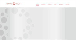 Desktop Screenshot of bioncotech.com